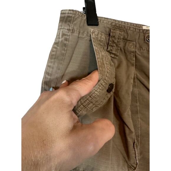 J. Crew Beige City Fit Broken-In Chino Capri Cropped Cotton Pants Women Sz 8 - Picture 6 of 11